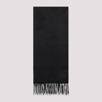 Max Mara Cashmere Dalia Scarf In Black