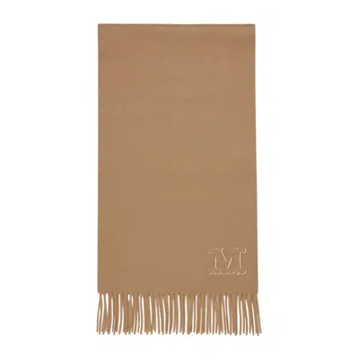 Max Mara Cashmere Dalia Scarf In Brown