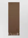 Max Mara Cashmere Dalia Scarf Fringed Hem