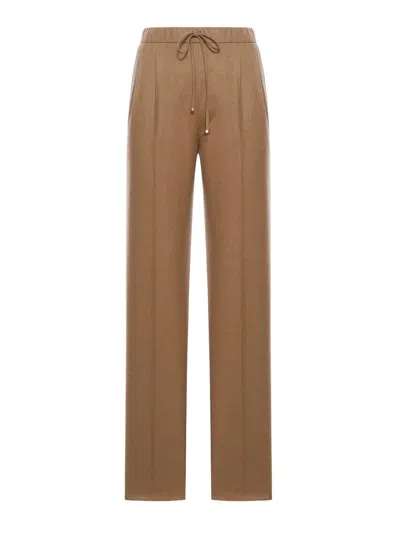 MAX MARA PANTALÓN CASUAL - MARRÓN