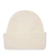 Max Mara Cashmere Embroidered Beanie In White