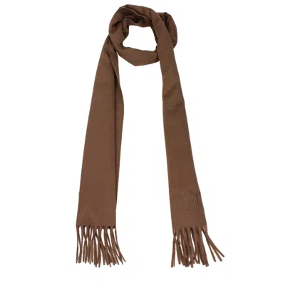 Max Mara Cashmere Foulard Scarf In Brown