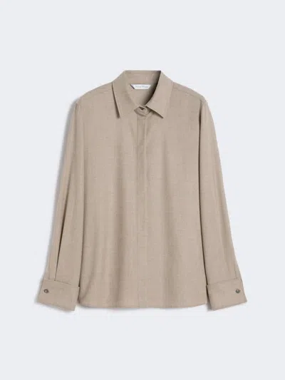 MAX MARA CASHMERE FOULÉ SHIRT