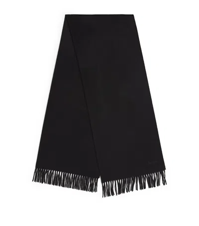MAX MARA CASHMERE FRINGED SCARF
