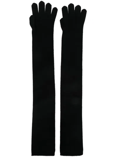 Max Mara Women Cashmere Gloves In Multicolor