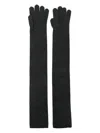 Max Mara Gloves Timor In Grey