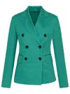 Max Mara Tailored Blazer Jacket Structured Shoulders In 3