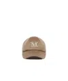 Max Mara Cashmere Hat In Burgundy