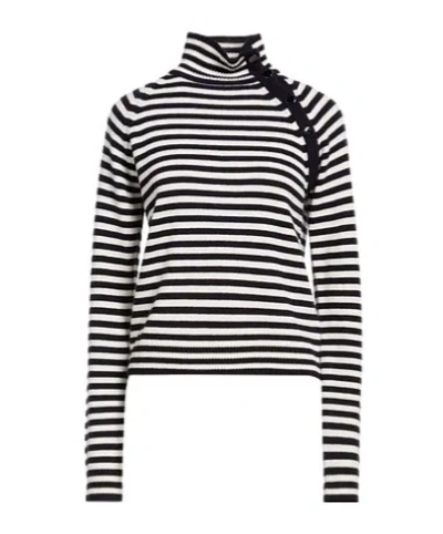 Max Mara Cashmere High-neck Sweater In Black