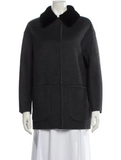 Pre-owned Max Mara Cashmere Jacket In Black