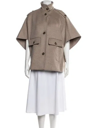 Pre-owned Max Mara Cashmere Jacket In Brown