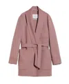 Max Mara Cashmere Jacket In Nude