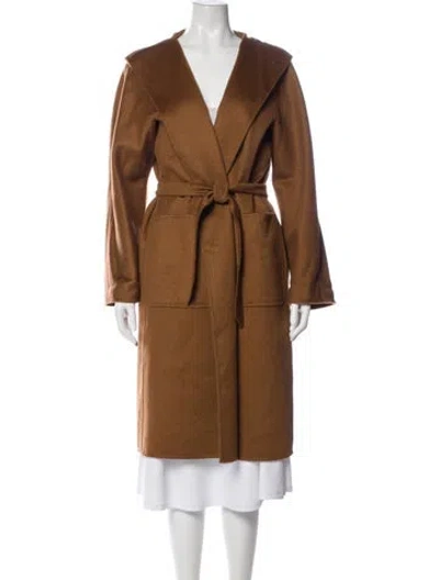 Pre-owned Max Mara Cashmere Jacket W/ Tags In Brown