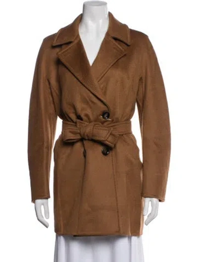 Pre-owned Max Mara Cashmere Jacket W/ Tags In Orange