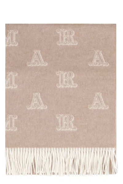 MAX MARA CASHMERE JACQUARD STOLA