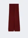 Max Mara Cashmere Jogging Trousers In Red