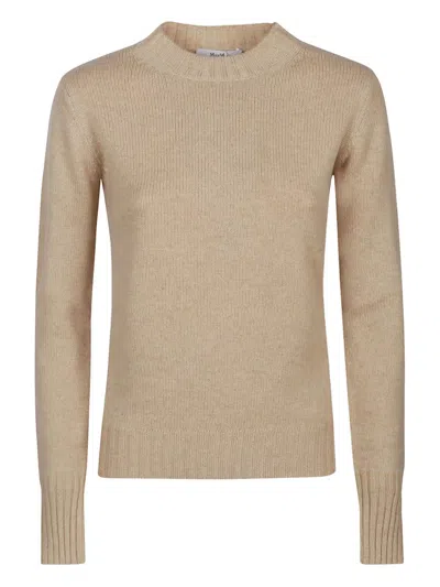 Max Mara Cashmere Jumper In Brown