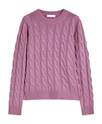 Max Mara Cashmere Knitted Sweater In Pink