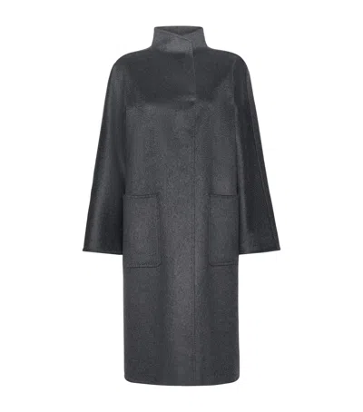 Max Mara Cashmere Lilia Coat In Gray