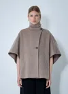 Max Mara Cashmere Logo Motif Poncho