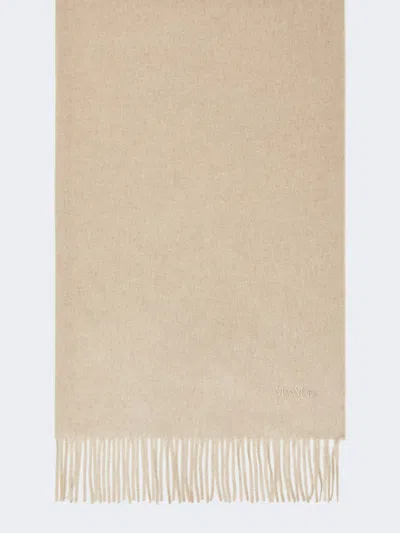 MAX MARA CASHMERE LOGO STOLE