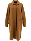 Max Mara Baruffa Oversized Cashmere Coat In Braun