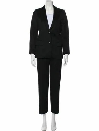 Pre-owned Max Mara Cashmere Pantsuit In Black