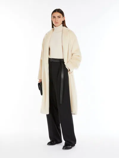 Max Mara Cashmere Polo-neck Jumper In Neutral