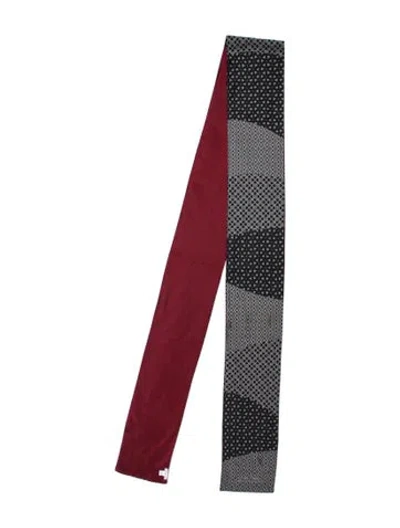 Pre-owned Max Mara Cashmere Printed Scarf In Blue