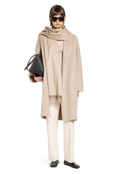 Max Mara Cashmere Robe Coat In Neutral