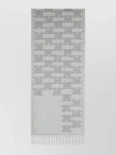 MAX MARA CASHMERE SCARF BEAR MOTIF