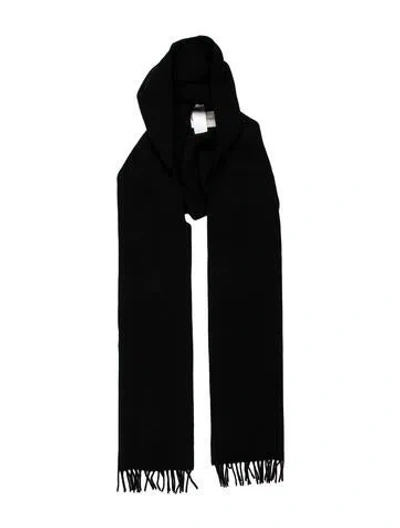 Pre-owned Max Mara Cashmere Scarf In Black