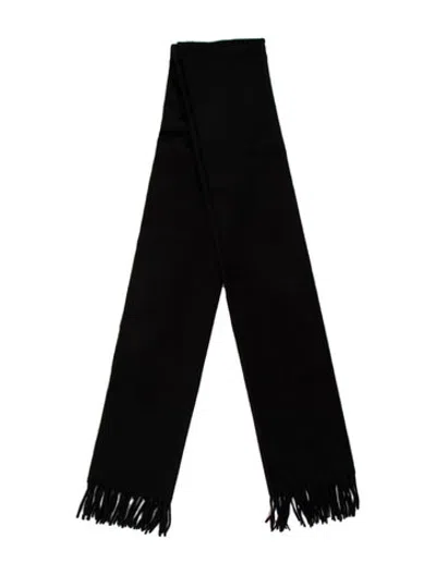 Pre-owned Max Mara Cashmere Scarf In Black