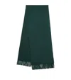 Max Mara Cashmere Scarf In Green