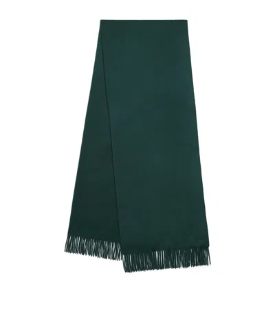 Max Mara Cashmere Scarf In Green