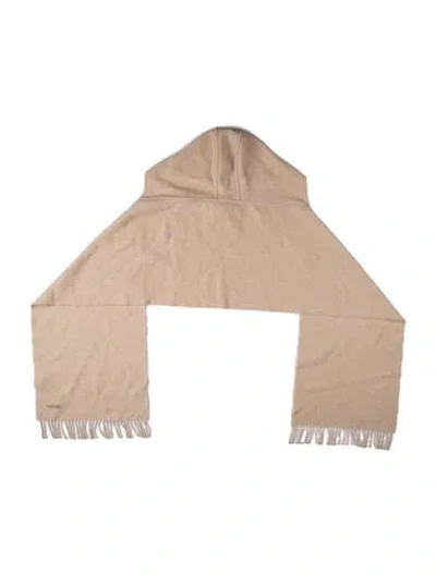 Pre-owned Max Mara Cashmere Scarf In Neutral