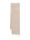 Max Mara Cashmere Scarf In Neutral
