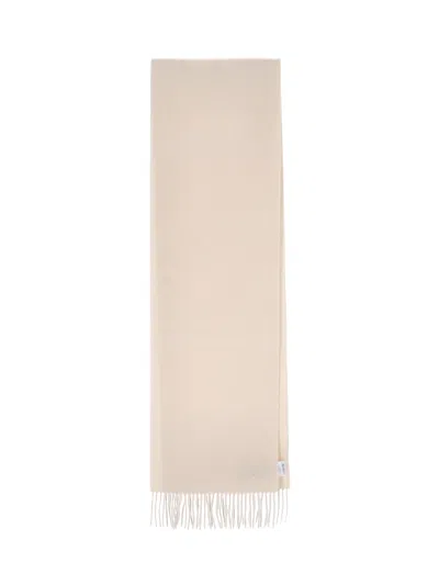 Max Mara Cashmere Scarf "wsdalia" In Cream