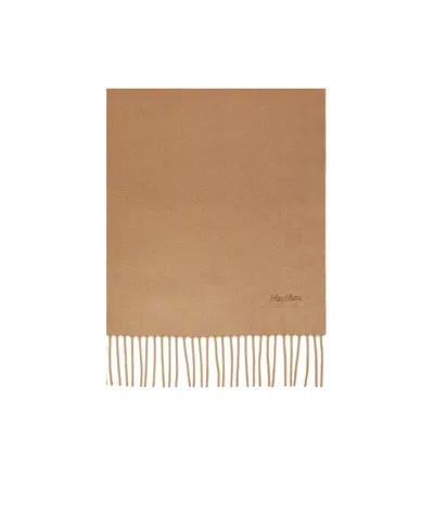 Max Mara Cashmere Shawl In Nude