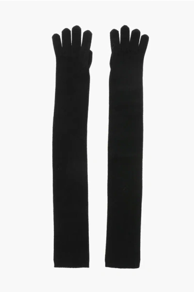 Max Mara Cashmere Solid Colour Gloves