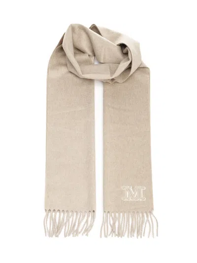 Max Mara Cashmere Stole In Neutral