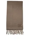 MAX MARA MAX MARA CASHMERE STOLE WITH EMBROIDERY