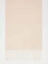 Max Mara Cashmere Stole With Embroidery In Pink
