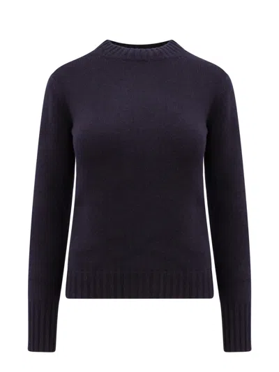 Max Mara Cashmere Sweater In Blue