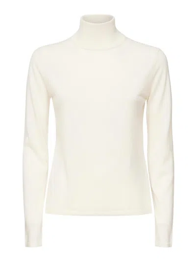 Max Mara Cashmere Sweater Patroni In White
