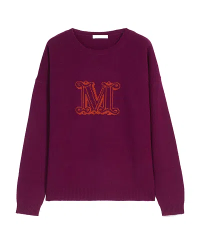 Max Mara Cashmere Sweater In Red