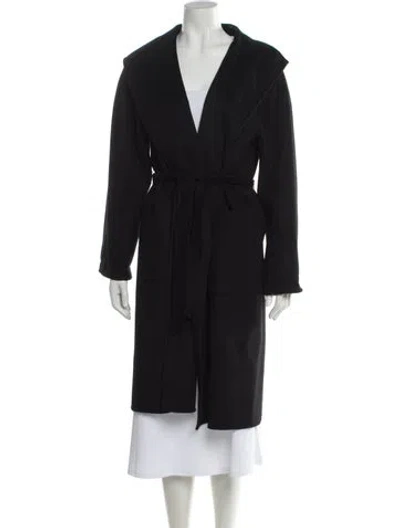 Pre-owned Max Mara Cashmere Trench Coat In Gray