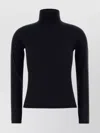 Max Mara Cashmere Sweater With Long Sleeves And Turtleneck In Black