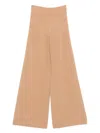 Max Mara Cashmere Wool Trousers In Sand