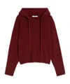 Max Mara Cashmere Yarn Cardigan In Red